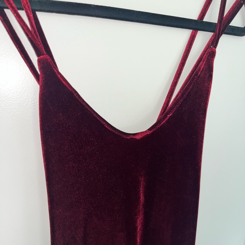 Tight Velvet Cocktail Dress
